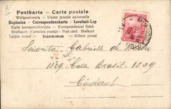VINTAGE POSTCARD Enrich Borras in Cami LED Ground Teatre Catala
