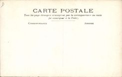 VINTAGE POSTCARD Mourris Dedicacee