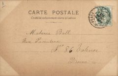 VINTAGE POSTCARD Franklin Estelle