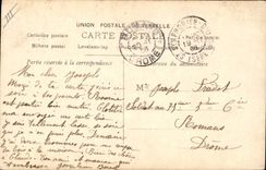 VINTAGE POSTCARD Faber