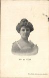 VINTAGE POSTCARD Miss de Very