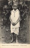 VINTAGE POSTCARD Missions of PP of the Negro Saint Spirit black Child Christian Child