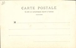 VINTAGE POSTCARD Negro black Man Fair of Rheims 1903 the black village Mosque