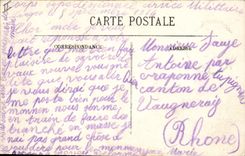 Banco de Langres de la POSTAL de la VENDIMIA el banco de ahorros