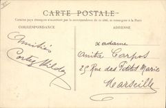 VINTAGE POSTCARD Bank Mans the Savings bank