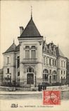 VINTAGE POSTCARD Montargis Bank the Savings bank