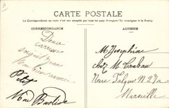 VINTAGE POSTCARD Bank Montpellier Savings bank