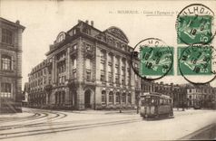 CPA Banque Mulhouse Caisse d'Epargne Tramway