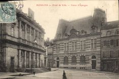 CPA Banque Moulins Hotel de Ville Caisse d'Epargne