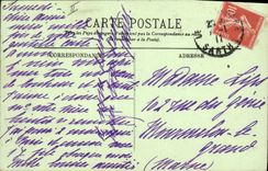 CPA Banque Le Mans la Caisse d'Epargne et le boulevard Levasseur