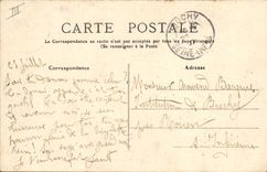 CPA Folklore Bourree enfantine Auvergne 