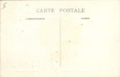 CPA Folklore Bourree d'Auvergne Vis a vis