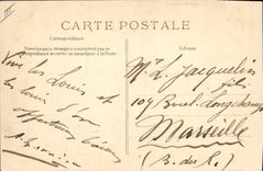 CPA Folklore Auvergne Bourree