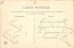 CPA Folklore Auvergne Bourree