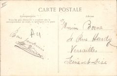 CPA Folklore Auvergne Bourree