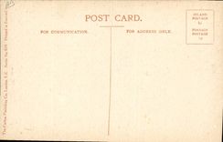 VINTAGE POSTCARD Fantasy Illustrator Woman Danger