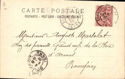 VINTAGE POSTCARD Fantasy Illustrator Violin Music