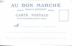 VINTAGE POSTCARD Fantaisie Illustrator the Paris Old man Places Large Chatelet