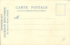 VINTAGE POSTCARD Fantasy Illustrator the Old man Paris St Laurent Fair