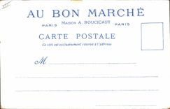 VINTAGE POSTCARD Fantasy Illustrator the Paris Old man Chatelet