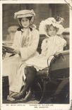 VINTAGE POSTCARD Duchess off Sutherland and daughter