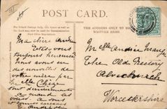 VINTAGE POSTCARD Duchess off Sutherland and daughter