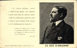 CPA Le Duc d'Orleans 