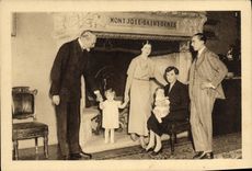 VINTAGE POSTCARD Monseigneur the Duke of Own way SAR the Count of Paris Prince Henri de France Seal Rings Royalist Jean Cottereau