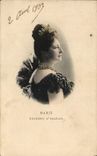 VINTAGE POSTCARD Marie Duchess of Orleans