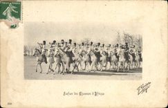 CPA Militaria Fanfare des chasseurs d'Afrique 