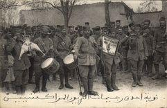 CPA Militaria La nouha d'un regiment de tirailleurs 