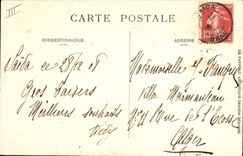 CPA Militaria Chasseurs d'Afrique sur le terrain de manoeuvres 