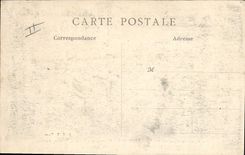 VINTAGE POSTCARD Militaria Soissons Hunters of Africa Turcos English fraternizing on the ruins of Soissons