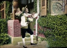 CPA Fantaisie Enfants Bebe Homme