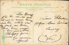 VINTAGE POSTCARD Fantasy Children Baby engagement