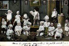 CPA Fantaisie Enfants Bebe 