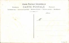 VINTAGE POSTCARD Wine DEsiles Dorziat Light comedy