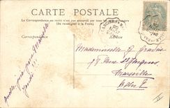 CPA Negre Homme noir Valet de chambre et soubrette 