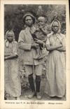 VINTAGE POSTCARD Negre black Man Missions of PP of the Saint Spirit Spares Christian