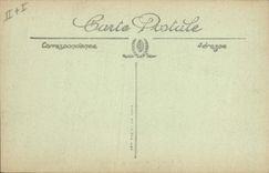 VINTAGE POSTCARD Bank Savings bank Montargis