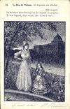VINTAGE POSTCARD Fantasy Illustrator the Rose of Infante the legend of the centuries