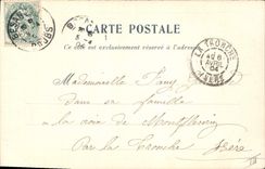 VINTAGE POSTCARD Fantasy Sara Illustrator the Bather the Eastern ones