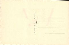 VINTAGE POSTCARD Fantaisie Illustrator Bossaert It rains Bergere Sheep Dog