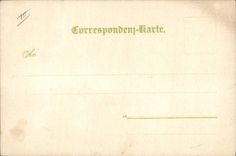 VINTAGE POSTCARD Fantasy Illustrator (drawing with the hand) Landscape Trees