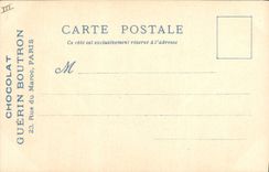 VINTAGE POSTCARD Fantasy Illustrator the Old man Paris Rue des Remparts