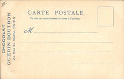 VINTAGE POSTCARD Fantasy Illustrator the Old man Paris Rue des Grandes Ecoles