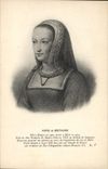 CPA Anne de Bretagne Fille du duc Francois II