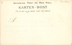 CPA Un Vieux Chouan en costume de guerre Etude de tete TOP