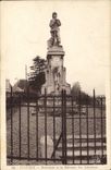 VINTAGE POSTCARD Militaria Poitiers Monument with the memory of the colonial ones