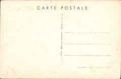 VINTAGE POSTCARD Militaria Poitiers Monument with the memory of the colonial ones